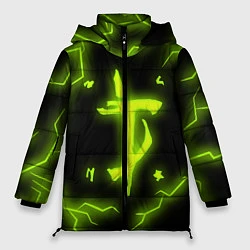 Куртка зимняя женская DOOM Lightning, цвет: 3D-черный