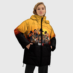 Куртка зимняя женская RDR 2: Team, цвет: 3D-черный — фото 2