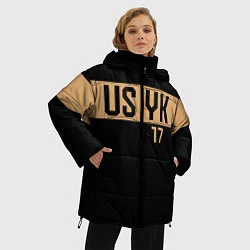 Куртка зимняя женская USYK, цвет: 3D-черный — фото 2