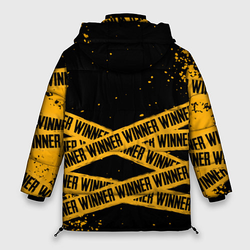 Женская зимняя куртка PUBG: Only Winner / 3D-Черный – фото 2