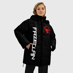 Куртка зимняя женская FaZe Clan: E-Sports, цвет: 3D-черный — фото 2