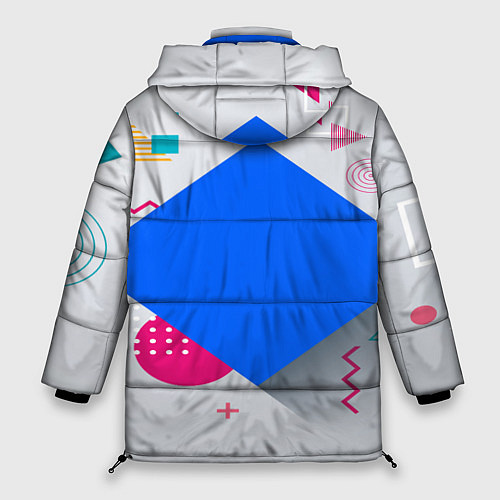 Женская зимняя куртка BTS Geometry / 3D-Черный – фото 2