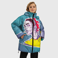 Куртка зимняя женская GONE Fludd, цвет: 3D-красный — фото 2