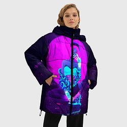 Куртка зимняя женская Akali KDA, цвет: 3D-черный — фото 2
