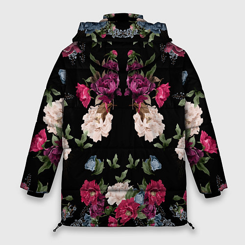Женская зимняя куртка Big Bang: Flower Road / 3D-Черный – фото 2