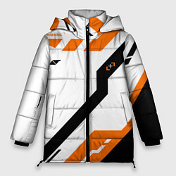 Куртка зимняя женская CS:GO Asiimov Light, цвет: 3D-красный