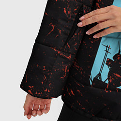 Куртка зимняя женская Twenty One Pilots: Tear In My Heart, цвет: 3D-черный — фото 2