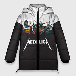 Куртка зимняя женская Metallica, цвет: 3D-черный