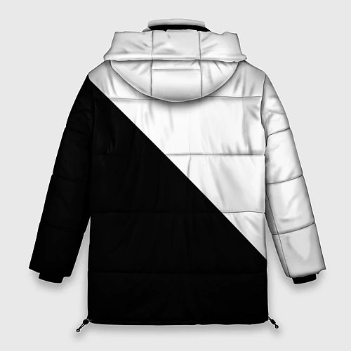 Женская зимняя куртка Бездомный Бог / 3D-Черный – фото 2