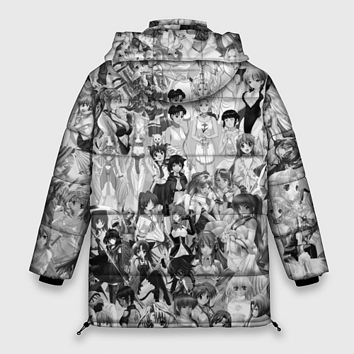 Женская зимняя куртка HENTAI / 3D-Черный – фото 2