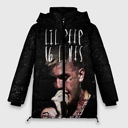 Куртка зимняя женская Lil Peep: 16 Lines, цвет: 3D-красный