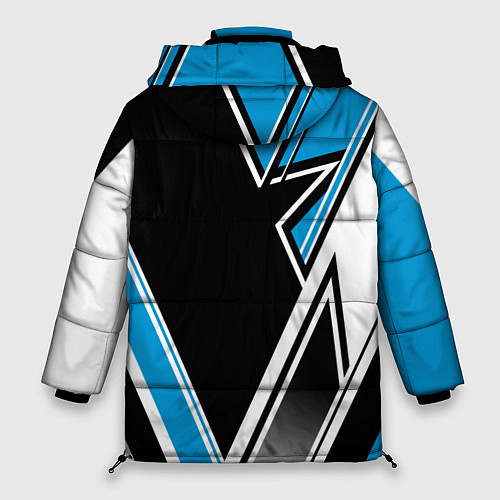 Женская зимняя куртка Hockey black blue white / 3D-Черный – фото 2