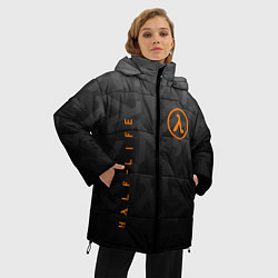 Куртка зимняя женская Half-Life, цвет: 3D-черный — фото 2