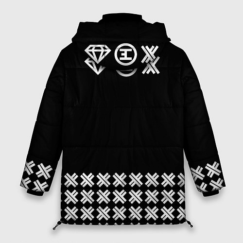 Женская зимняя куртка Eskimo Callboy: Cross / 3D-Черный – фото 2