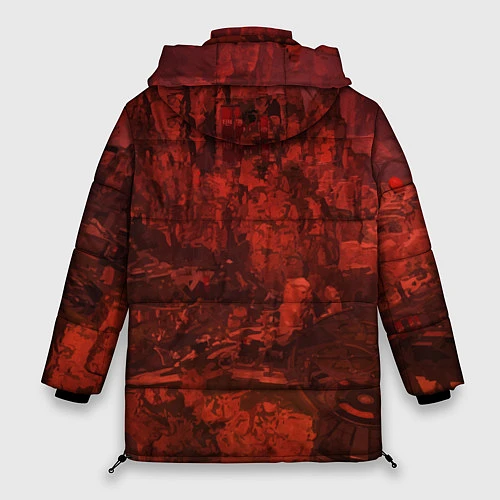 Женская зимняя куртка Apex Legends: Boiling Blood / 3D-Черный – фото 2