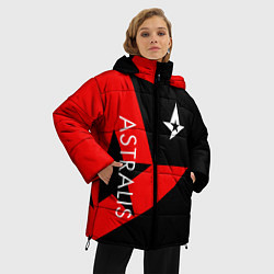 Куртка зимняя женская Astralis: Cybergaming, цвет: 3D-светло-серый — фото 2
