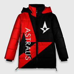 Куртка зимняя женская Astralis: Cybergaming, цвет: 3D-красный