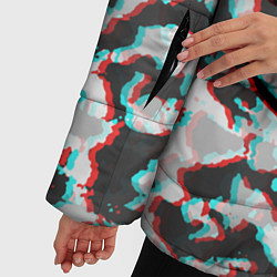 Куртка зимняя женская Mell x Gang, цвет: 3D-черный — фото 2