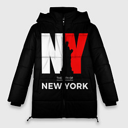 Куртка зимняя женская New York City, цвет: 3D-черный