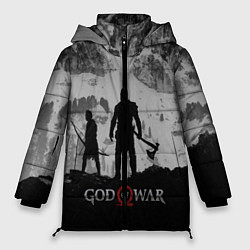 Куртка зимняя женская God of War: Grey Day, цвет: 3D-черный