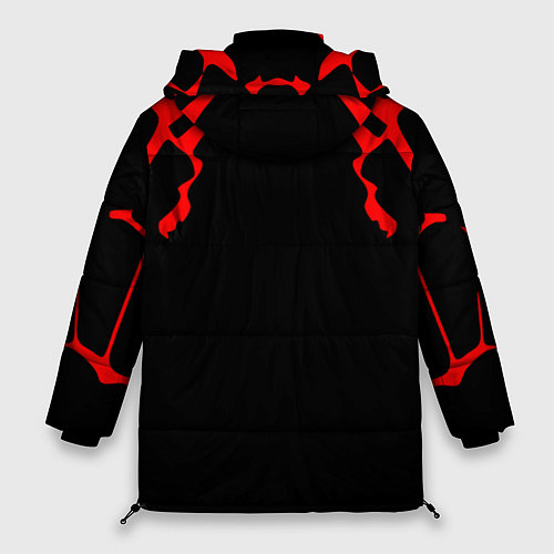 Женская зимняя куртка DOOM: Red Slayer / 3D-Светло-серый – фото 2