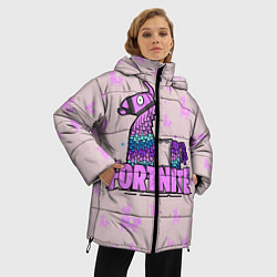 Куртка зимняя женская Fortnite, цвет: 3D-черный — фото 2