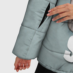Куртка зимняя женская BTS Suga, цвет: 3D-черный — фото 2