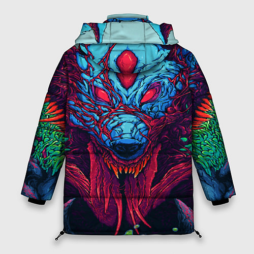 Женская зимняя куртка CS:GO Hyper Beast / 3D-Черный – фото 2