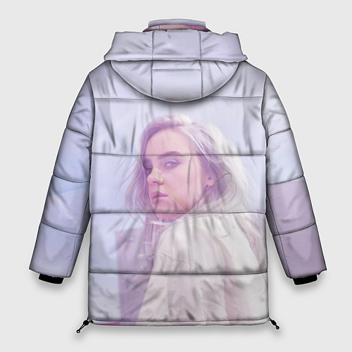 Женская зимняя куртка Billie Eilish: Light Pink / 3D-Черный – фото 2