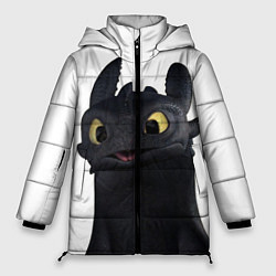 Куртка зимняя женская Черная фурия, цвет: 3D-черный