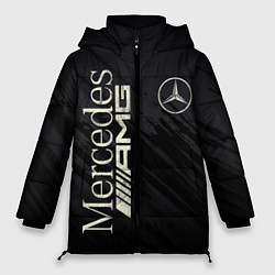 Куртка зимняя женская Mercedes AMG: Black Edition, цвет: 3D-черный