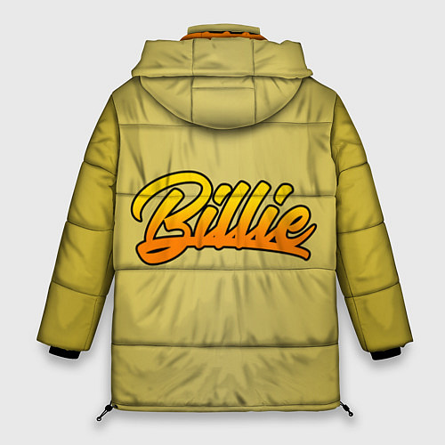 Женская зимняя куртка Billie Eilish: Where Do We Go? / 3D-Черный – фото 2