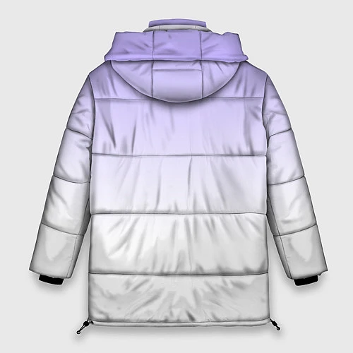 Женская зимняя куртка No Game No Life / 3D-Светло-серый – фото 2