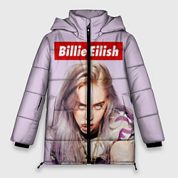 Куртка зимняя женская Billie Eilish: Bored, цвет: 3D-черный