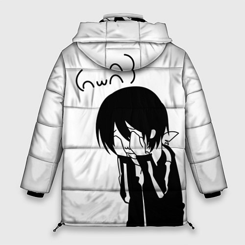 Женская зимняя куртка Бездомный бог / 3D-Светло-серый – фото 2