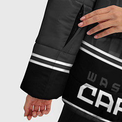 Куртка зимняя женская Washington Capitals: Mono, цвет: 3D-черный — фото 2