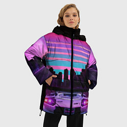 Куртка зимняя женская Racing 80s, цвет: 3D-черный — фото 2