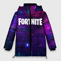 Куртка зимняя женская FORTNITE SEASON 9, цвет: 3D-черный