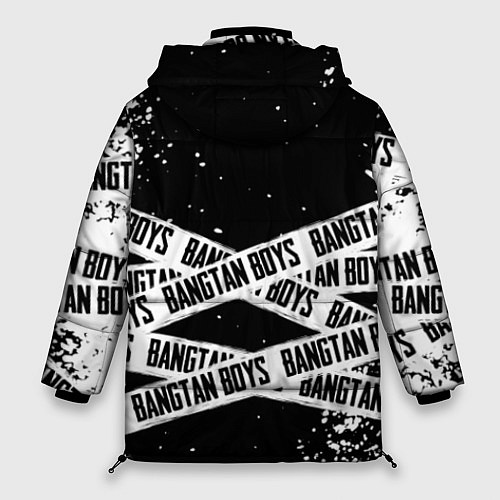 Женская зимняя куртка BTS / 3D-Черный – фото 2