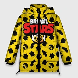 Женская зимняя куртка Brawl Stars: Yellow & Black