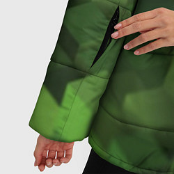 Куртка зимняя женская MINECRAFT FOREST, цвет: 3D-светло-серый — фото 2