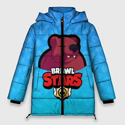 Куртка зимняя женская Bear: Brawl Stars, цвет: 3D-черный