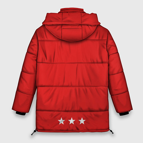 Женская зимняя куртка USA / 3D-Черный – фото 2
