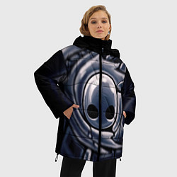 Куртка зимняя женская Hollow Knight, цвет: 3D-черный — фото 2