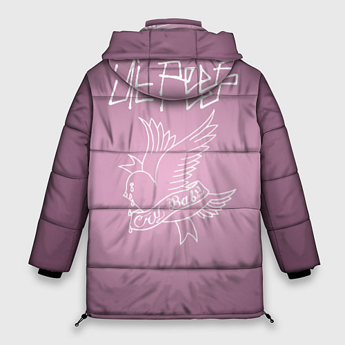 Женская зимняя куртка Lil Peep / 3D-Черный – фото 2