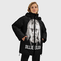 Куртка зимняя женская BILLIE EILISH, цвет: 3D-черный — фото 2