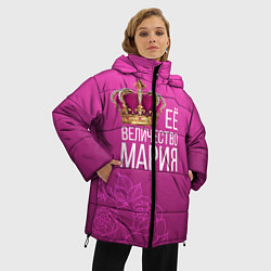 Куртка зимняя женская Её величество, цвет: 3D-черный — фото 2