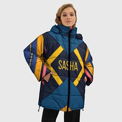 Куртка зимняя женская Sasha, цвет: 3D-черный — фото 2