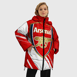 Куртка зимняя женская Arsenal, цвет: 3D-красный — фото 2