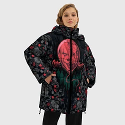 Куртка зимняя женская Come home, цвет: 3D-красный — фото 2